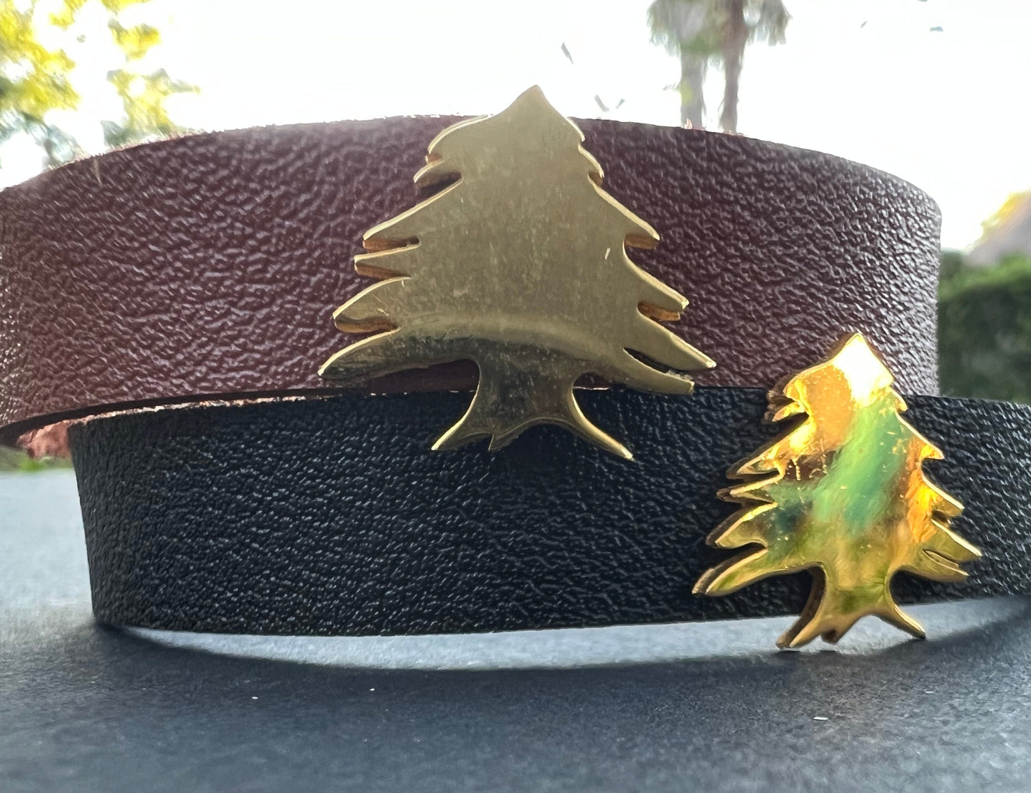 Leather bracelet
