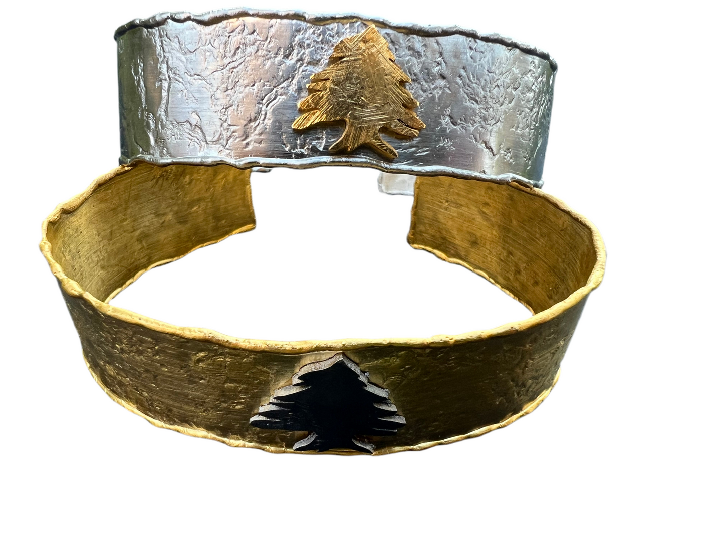 Gold and silver bracelet