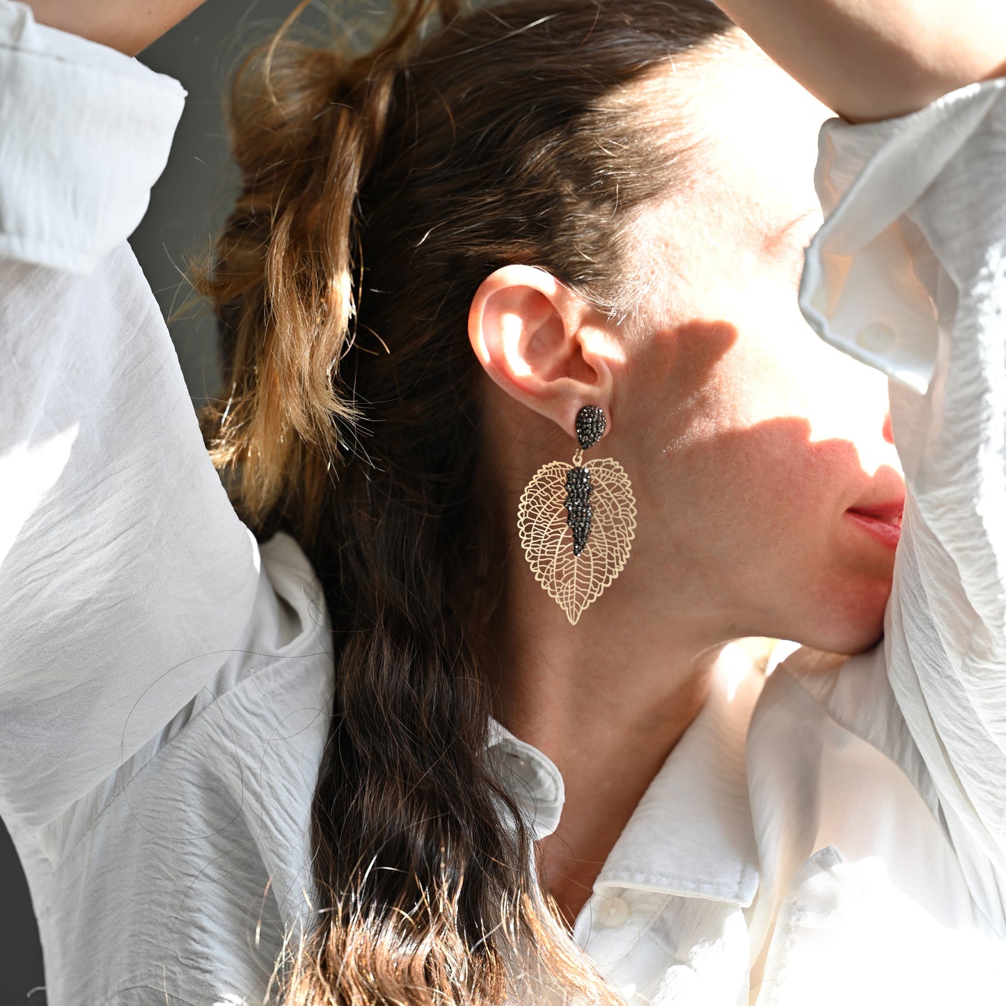 Bright Leaf Earrings